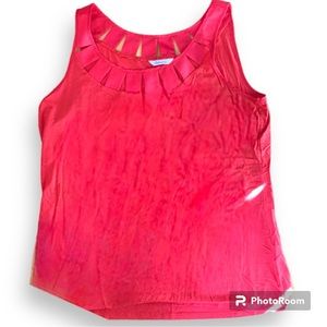 REITMANS dark coral tank top
